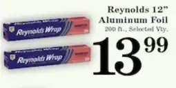 Harvest Foods Reynolds 12 Aluminum Foil offer