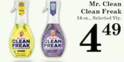 Harvest Foods Mr. Clean Clean Freak offer