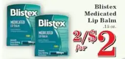 Harvest Foods Blistex Medicated Lip Balm offer