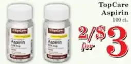 Harvest Foods TopCare Aspirin 100 offer