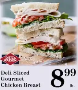 Harvest Foods Deli Sliced Gourmet Chicken Breast offer