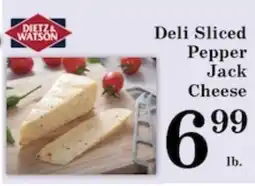 Harvest Foods Deli Sliced Pepper Jack Cheese offer