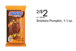 Walgreens Snickers Pumpkin offer