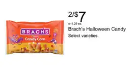 Walgreens Brach's Halloween Candy offer