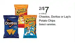 Walgreens Cheetos, Doritos or Lay's Potato Chips offer