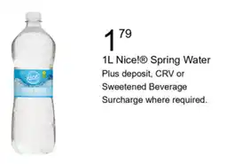 Walgreens Spring Water offer