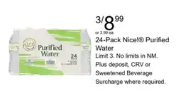 Walgreens Purified Water offer