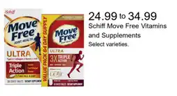 Walgreens Schiff Move Free Vitamins and Supplements offer