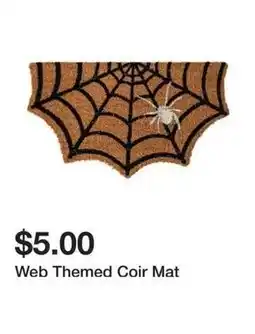 Five Below Web Themed Coir Mat offer