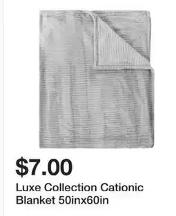 Five Below Luxe Collection Cationic Blanket offer