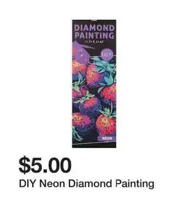 Five Below DIY Neon Diamond Painting offer