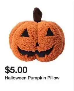 Five Below Halloween Pumpkin Pillow offer