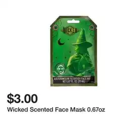 Five Below Wicked Scented Face Mask offer