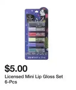 Five Below Licensed Mini Lip Gloss Set offer