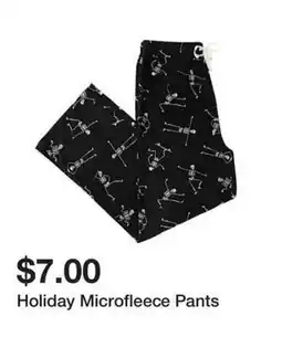 Five Below Holiday Microfleece Pants offer