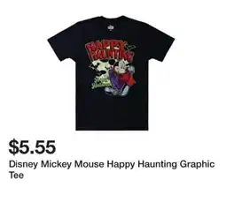 Five Below Disney Mickey Mouse Happy Haunting Graphic Tee offer