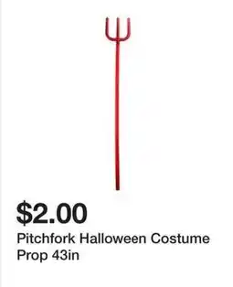 Five Below Pitchfork Halloween Costume Prop offer