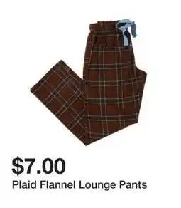 Five Below Plaid Flannel Lounge Pants offer