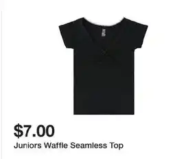 Five Below Juniors Waffle Seamless Top offer
