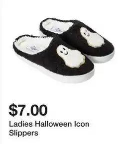 Five Below Ladies Halloween Icon Slippers offer