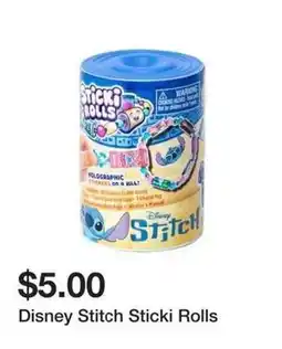 Five Below Disney Stitch Sticki Rolls offer