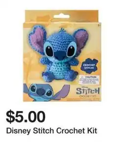Five Below Disney Stitch Crochet Kit offer