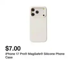 Five Below iPhone 17 Pro MagSafe® Silicone Phone Case offer