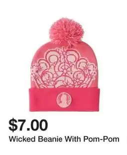 Five Below Wicked Beanie With Pom-Pom offer
