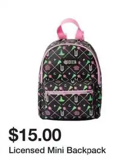 Five Below Licensed Mini Backpack offer