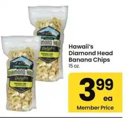 Safeway Hawaii's Diamond Head Banana Chips offer