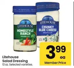 Safeway Litehouse salad dressing offer