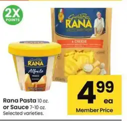 Safeway Rana Pasta or Sauce offer