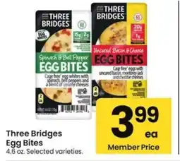 Safeway Three Bridges Egg Bites offer