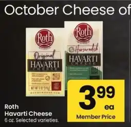 Safeway Roth Havarti Cheese offer