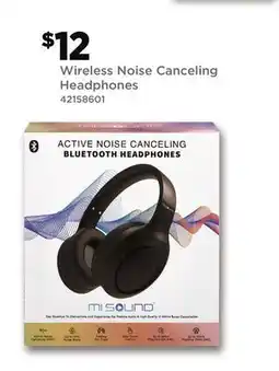 Dollar General Wireless Noise Canceling Headphones offer