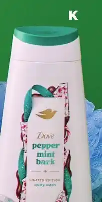 Dollar General Dove Peppermint Body Wash offer