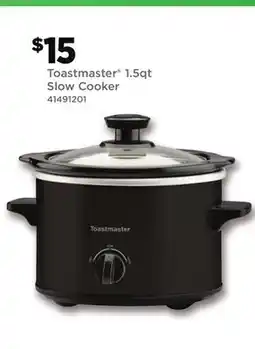 Dollar General Toastmaster 1.5qt Slow Cooker offer
