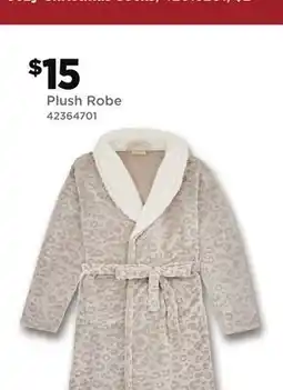 Dollar General Plush Robe offer