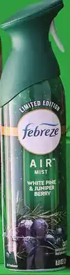 Dollar General Febreze Air Mist White Pine and Juniper Berry offer