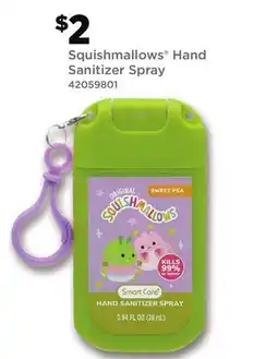 Dollar General Squishmallows Hand Sanitizer Spray offer
