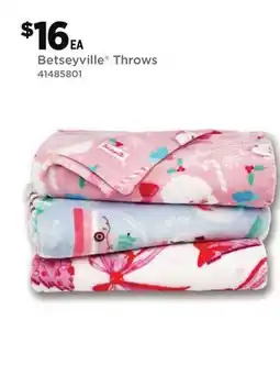 Dollar General Betseyville Throws offer
