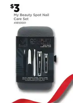 Dollar General My Beauty Spot Nail Care Set offer