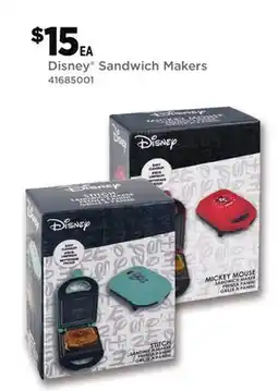 Dollar General Disney Sandwich Makers offer