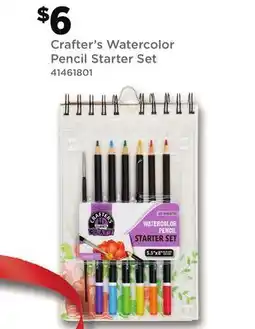 Dollar General Crafter's Watercolor Pencil Starter Set offer