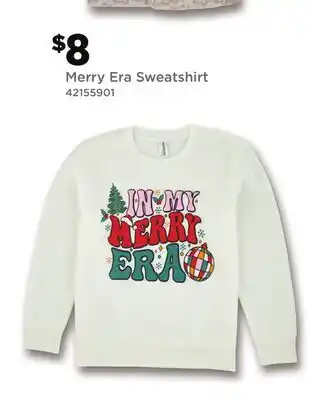 Dollar General Merry Era Sweatshirt offer