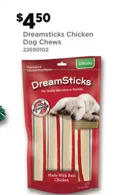 Dollar General Dreamsticks Chicken Dog Chews offer