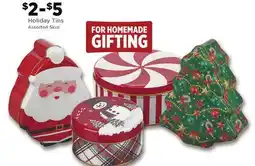 Dollar General Holiday Tins offer