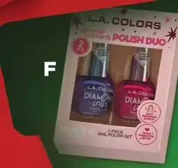 Dollar General L. A. Colors Nail Polish Duo offer