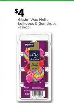 Dollar General Glade Wax Melts Lollipops & Gumdrops offer
