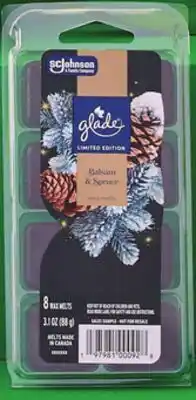 Dollar General Glade Wax Melts Balsam and Spruce offer